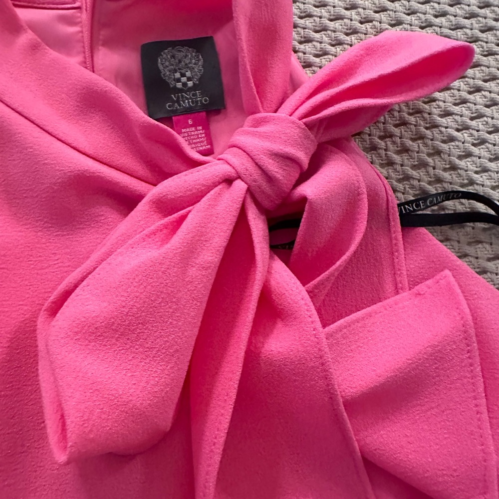 Vince Camuto Vibrant Pink Jumpsuit - Picture 7 of 11